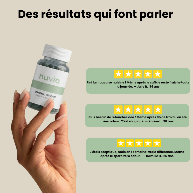 NUVIA - Éliminez les odeurs de l'intérieur