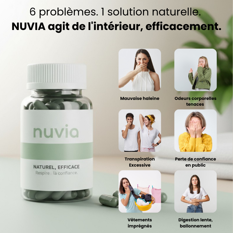 NUVIA - Éliminez les odeurs de l'intérieur